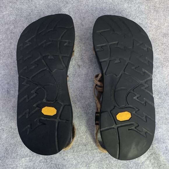 Chaco Women's ZX/2 Cloud Sandal, Tan Straps, Toe Loop, Size 10, Hiking Outdoor - Picture 6 of 10